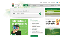 Desktop Screenshot of landerd.nl